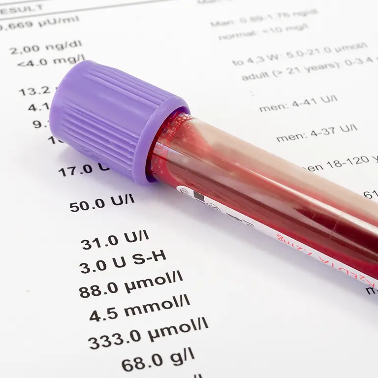 Marion Brown - Dermatology - Blood Testing